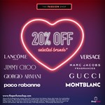 20% off selected brands at The Perfume Shop
