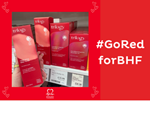 #GoRedforBHF