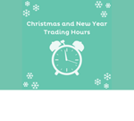 Christmas and New Year Opening Hours