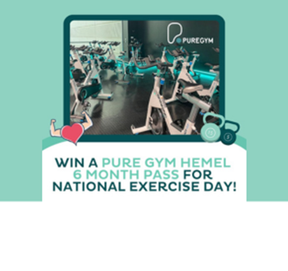 WIN for National Exercise Day!